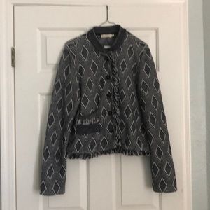 Tory Burch sweater jacket.